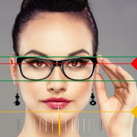 新款测量镜架倾斜角型瞳高瞳距仪软件